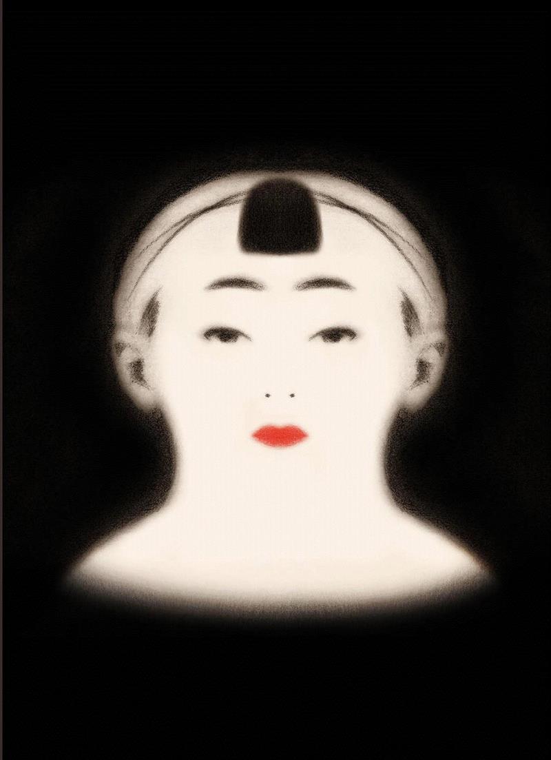 【IFA-插画艺术】幽  / 玄,IFA,能面,画像,日本,鬼神,矢野恵司,东京艺术大学,任天堂公司,插画师,佛像