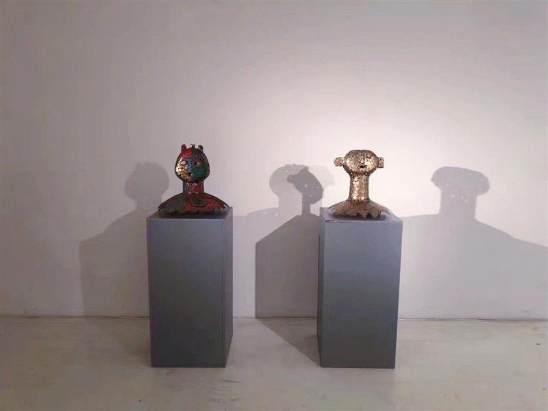 正在展出,林大艺术家｜吴少湘参展“古城新脉－城墙之外2018西安当代艺术展”,吴少湘,西安,林大,古城,城墙,之外,艺术展,奥地利,蒋朔,雕塑
