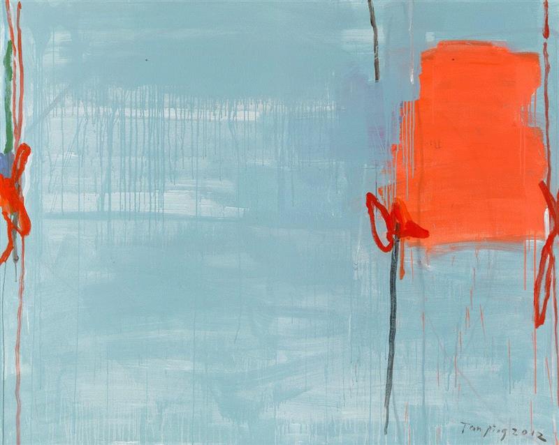 谭平 Tan Ping，无题 Untitled，布面丙烯 Acrylic on Canvas，160