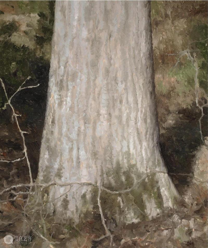 亚力克西斯，布面油画, 120x100cm, 2017,唐人曼谷 | 10月4日再现纳提?尤塔瑞个展：胡梭的无题诗,胡梭,尤塔瑞,曼谷,无题诗,唐人,油画,绘画,Thailand,当代唐人艺术中心,枫丹白露森林