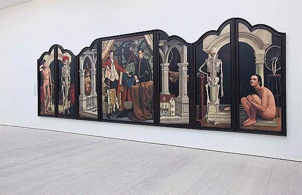 纳提作品参展“泰之眼”，萨奇画廊，伦敦，英国，2015,唐人曼谷 | 10月4日再现纳提?尤塔瑞个展：胡梭的无题诗,胡梭,尤塔瑞,曼谷,无题诗,唐人,油画,绘画,Thailand,当代唐人艺术中心,枫丹白露森林