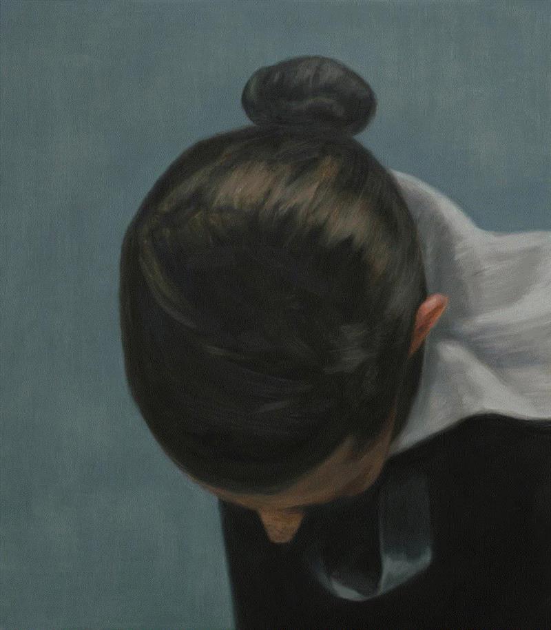 Tim Eitel, Head, 2012, oil on canvas, 40 x 35