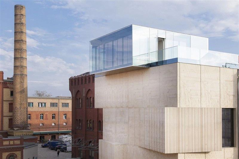 德国建筑图纸博物馆  图片来自 Chicago Athenaeum,2018年欧洲建筑奖公布！颁奖于德国建筑师 Sergei Tchoban,建筑,建筑师,Tchoban,Sergei,博物馆,奖项,芝加哥,Athenaeum,获得者,研究中心