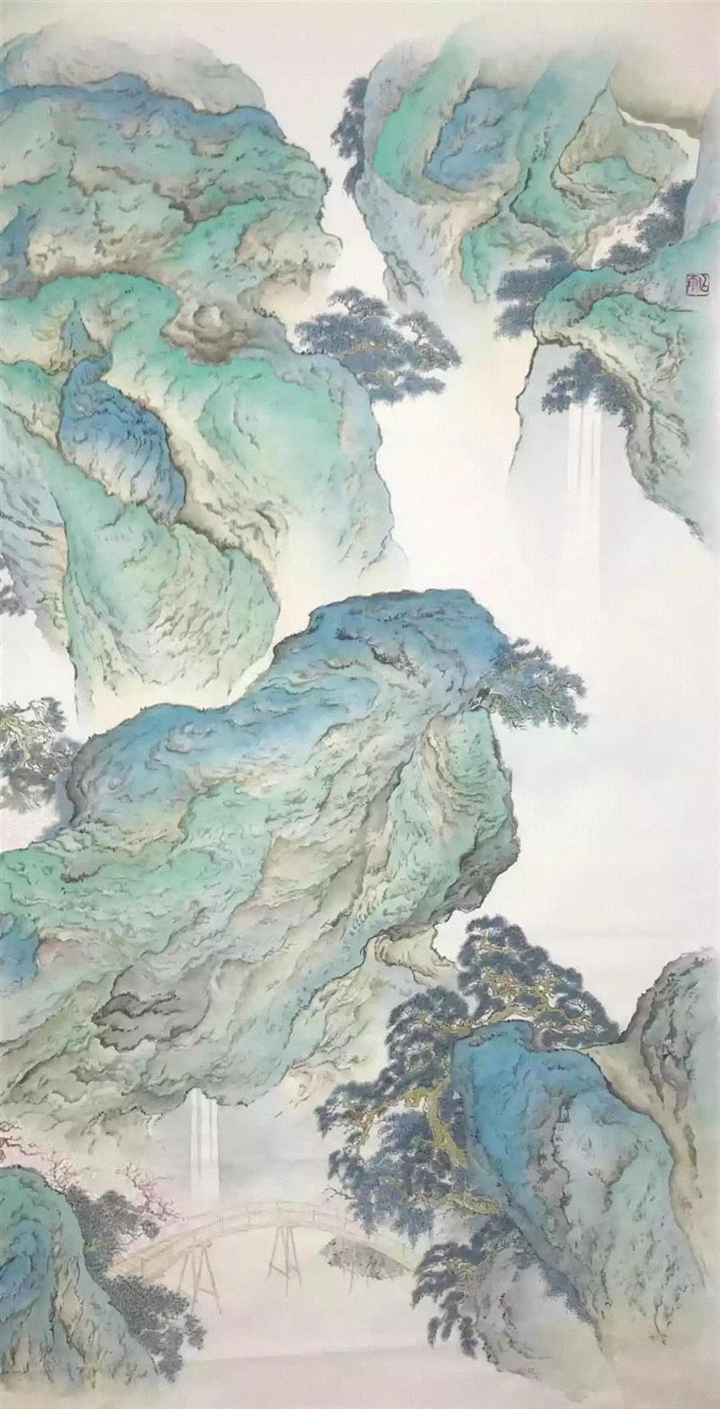 当代工笔画作品系列邀请展——彩墨山水画专场,工笔,邀请展,彩墨山水画,工笔重彩画,山水画,工笔画,中国艺术研究院,辽宁,首都师范大学美术学院,理事