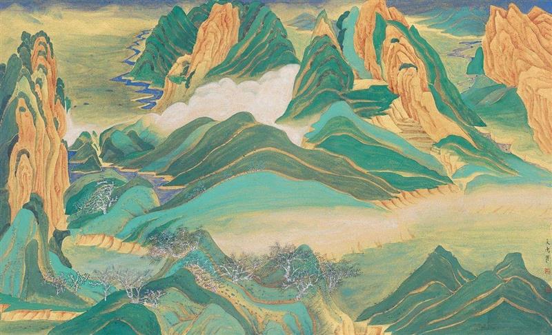 当代工笔画作品系列邀请展——彩墨山水画专场,工笔,邀请展,彩墨山水画,工笔重彩画,山水画,工笔画,中国艺术研究院,辽宁,首都师范大学美术学院,理事