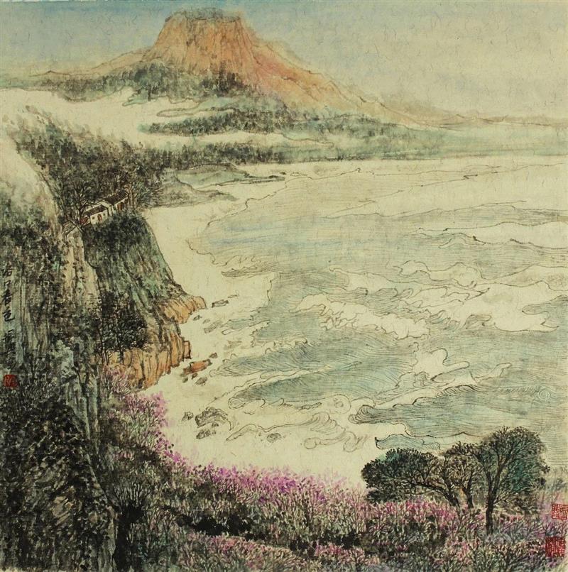 当代工笔画作品系列邀请展——彩墨山水画专场,工笔,邀请展,彩墨山水画,工笔重彩画,山水画,工笔画,中国艺术研究院,辽宁,首都师范大学美术学院,理事