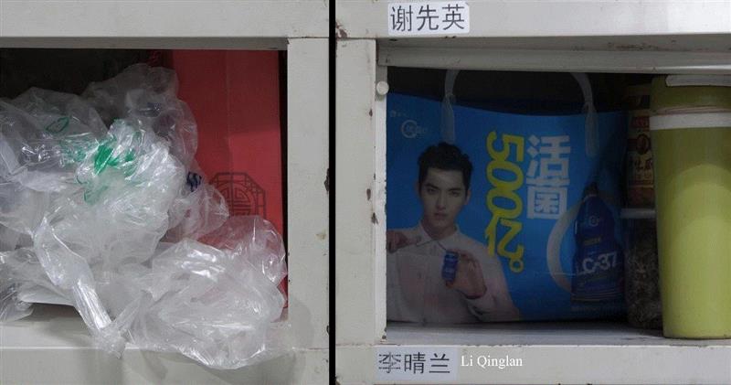 李消非，《我的柜子》，2018,生产 | 李消非：一个人（复数）,李消非,一个人,复数,流水线,工人,工厂,马尾辫,影像,录像,柜子