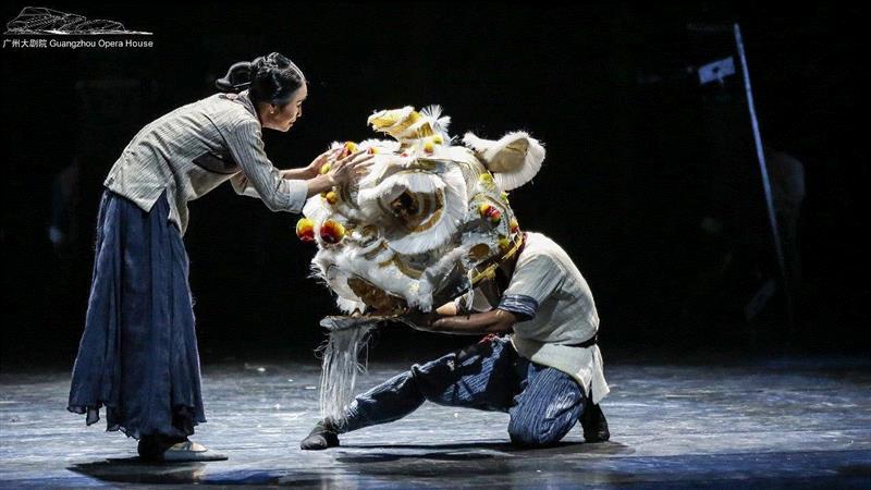 舞剧《醒·狮》盛大首演！为你讲述“广州故事”！,广州,舞剧,盛大,舞蹈,广州大剧院,本土,罗丽,编剧,醒狮,英军