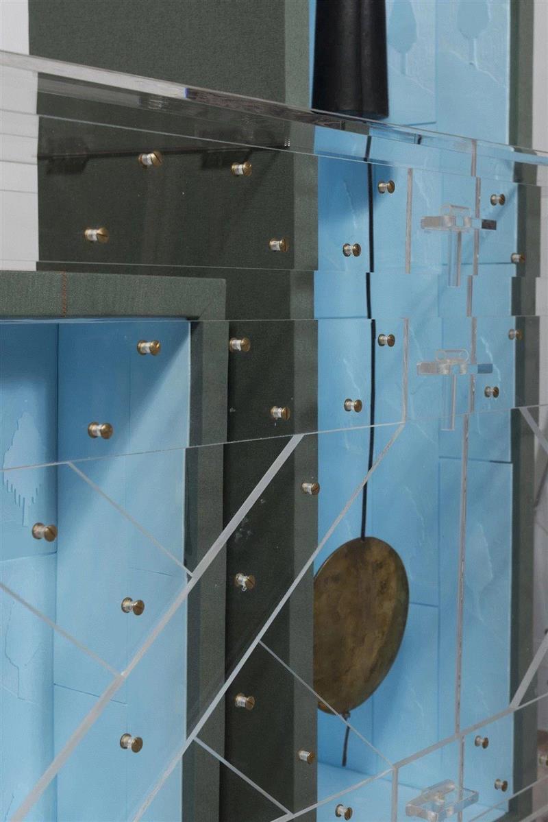 ▲钟柜（CLOCK CABINET），2009，Makkink & Bey工作室,展览预告 | 9月29日新展览“超景观LAND(E)SCAPE ”开幕！,景观,LAND,SCAPE,美术馆,Bey工作室,工作室,建筑,Bey,模型,设计师