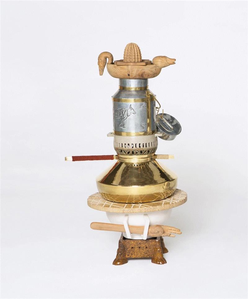 ▲奶酪机（CHEESE MAKER），2014，为“Imperfect Design”设计作品,展览预告 | 9月29日新展览“超景观LAND(E)SCAPE ”开幕！,景观,LAND,SCAPE,美术馆,Bey工作室,工作室,建筑,Bey,模型,设计师