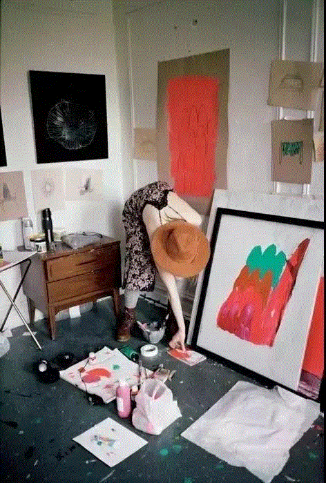 太可怕了！画画可不是闹着玩的你一定要小心这些...,颜料,颜色,人体,剁手,腰椎病,脑洞,黄色,胶带,丑陋恐惧症,癖明明
