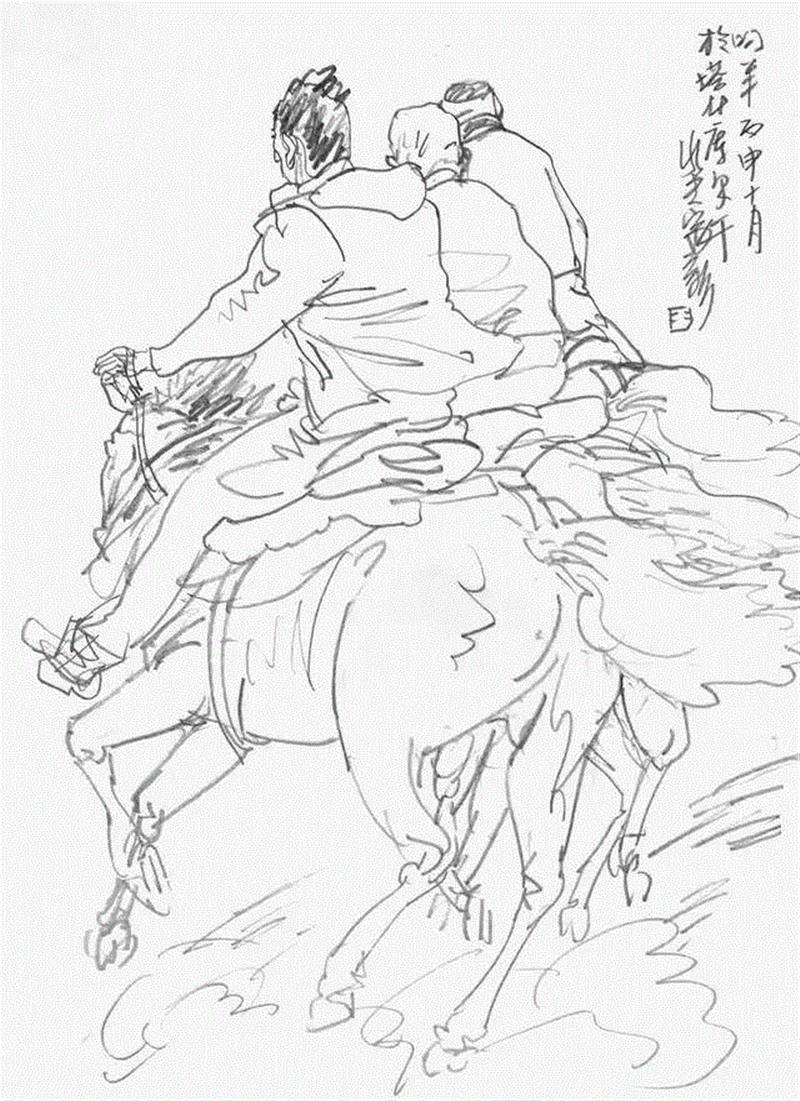 速写是描绘生活的艺术形式！—— 王家训,王家训,素描,文化部国韵文华书画院艺委会,中国美术家协会,秘诀,高哲,创意,理事,中国国画家协会,好彩头