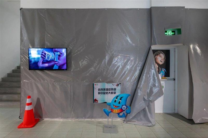 展览现场 Installation views |TRI-SOLO 三个展,TRI,SOLO,views,孙一钿,王芮,上海市徐汇区安福路298弄2号楼,底楼,Lane,一钿,Parking