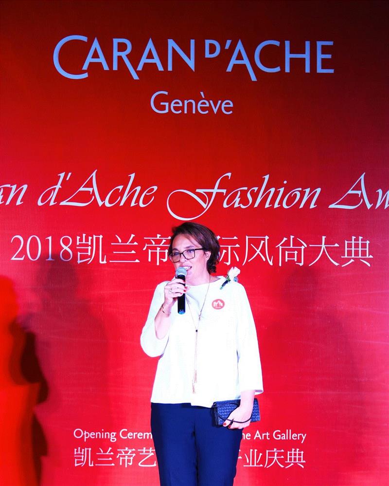 瑞士凯兰帝主席Carole 女士,艺术公益行，2018凯兰帝国际风尚大典诠释真·善·美的永恒命题,风尚,大典,公益,美的,2018凯兰帝,诠释真,命题,凯兰帝,瑞士,美学