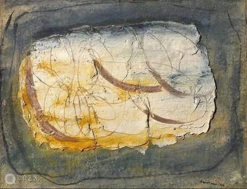  Tête de partisan, 1956 ,非定型艺术：痕迹的表达,痕迹,材料,塔皮埃斯,绘画,媒介,达达主义,物质,杜布菲,白发,颜料