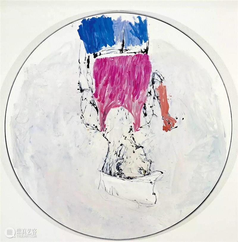 Georg Baselitz,Einer malt mein Portr?t,2002,【国际展讯】壮心不已：乔治·巴塞利兹迈入耄耋之年,巴塞利兹,乔治,展讯,耄耋,巴塞利玆,人物,早期,绘画,白立方,伦敦