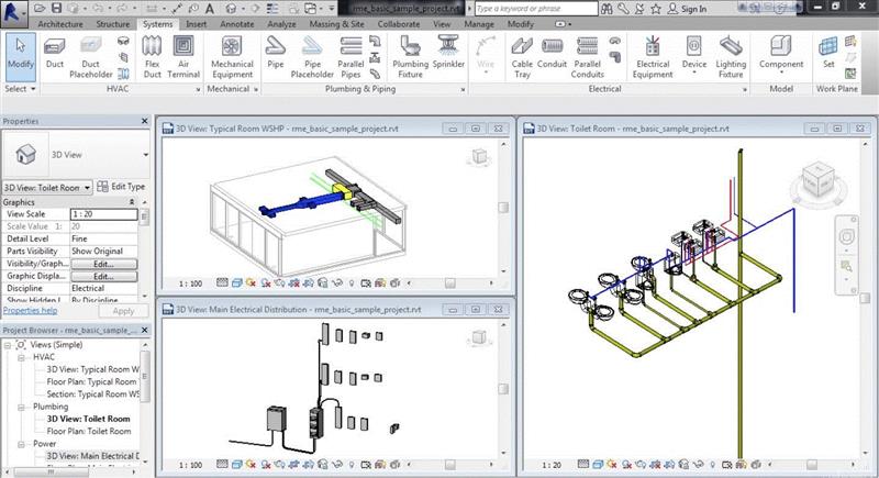 来自 Learning Autodesk Revit MEP 2016 / Udemy.com,Revit 线上课程合集，初学者和专家均适用,课程,Revit,初学者,线上,合集,com,技巧,建筑,html,模型