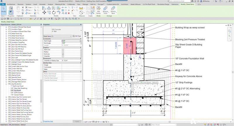 来自 AS122882: Creating Intelligent Details in Revit