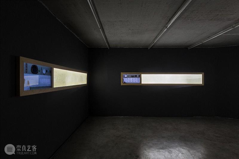 空书画 展览现场 installation view,邹 操 | “无不碍有” 展览现场,ThinkPad,宣纸,装置,邹操,禅宗,水槽,云山戏墨,tank,冰墨,科技