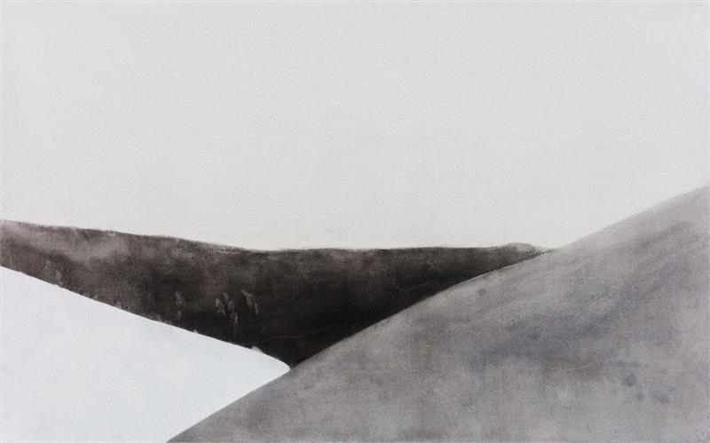 亚麻布坦培拉 /&nbsp;Tempera on Linen&nbsp; 2018,曹吉冈绘画的信仰：南宋的平远与后世界的冷感,信仰,平远,曹吉冈,冷感,南宋,记忆,绘画,坦培拉,亚麻布,信念