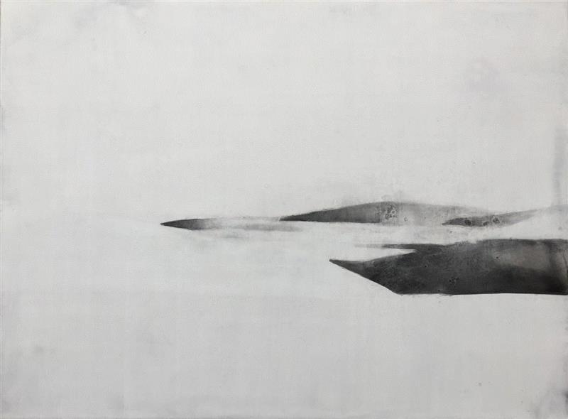 亚麻布坦培拉 /&nbsp;Tempera on Linen&nbsp; 2018,曹吉冈绘画的信仰：南宋的平远与后世界的冷感,信仰,平远,曹吉冈,冷感,南宋,记忆,绘画,坦培拉,亚麻布,信念