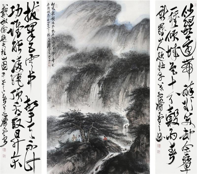 九歌18春拍精品丨品评画家萧平的绘画样式,萧平,样式,九歌18春拍精品丨,书画,绘画,书法,古代,纸本,款识,戈父