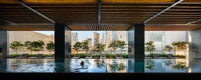 ? Rafael Gamo,安达尔斯凯悦酒店 / Sordo Madaleno Arquitectos,安达尔斯,凯悦酒店,Gamo,建筑,平面图,公寓,设施,商业,电梯,多功能