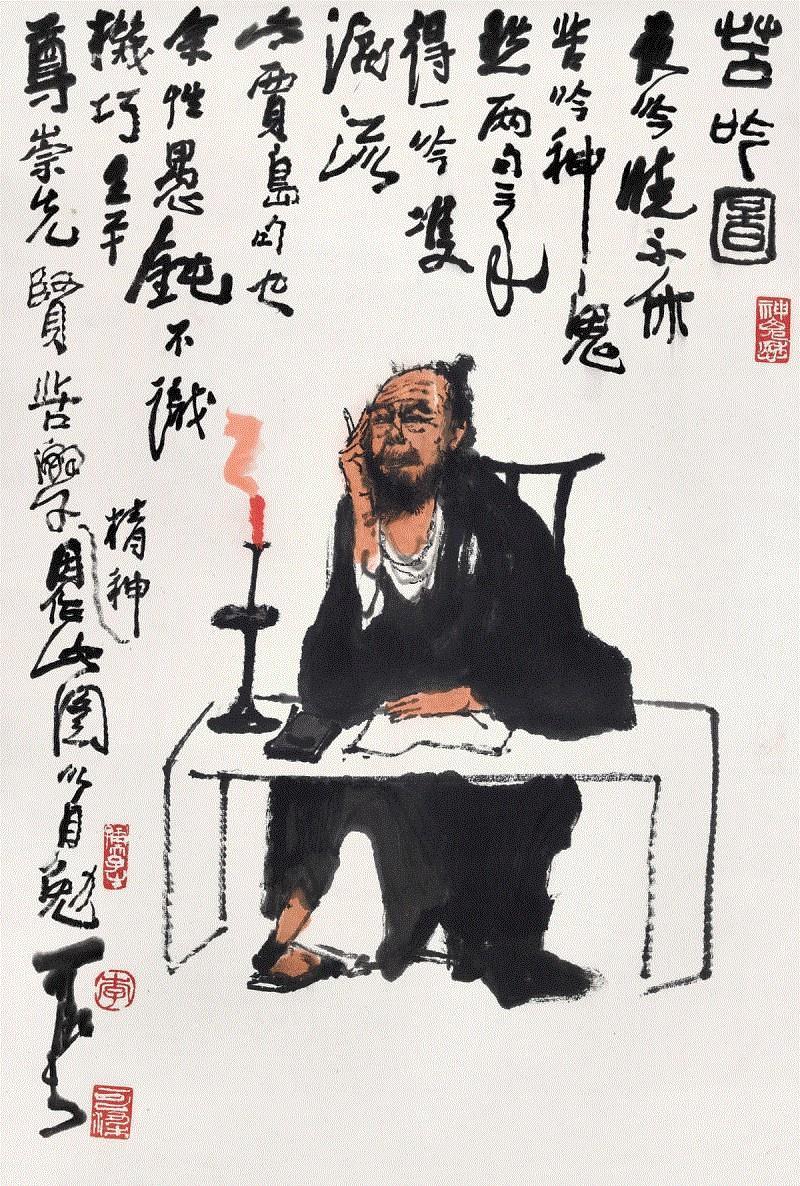 【2018年春拍回顾】中国书画专场TOP15,书画,李可染,钤印,台北,香港,纪录,陆俨少,名家,题识,设色纸本