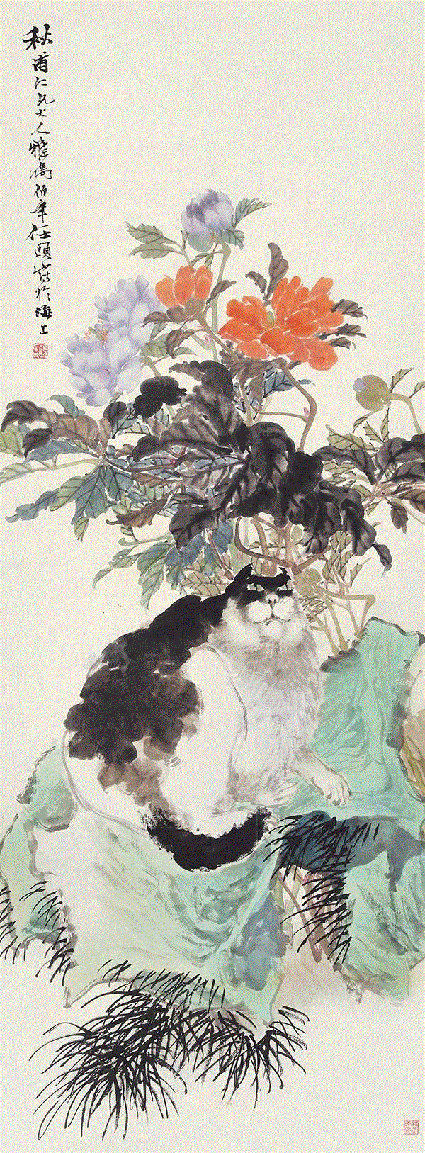 【2018年春拍回顾】中国书画专场TOP15,书画,李可染,钤印,台北,香港,纪录,陆俨少,名家,题识,设色纸本