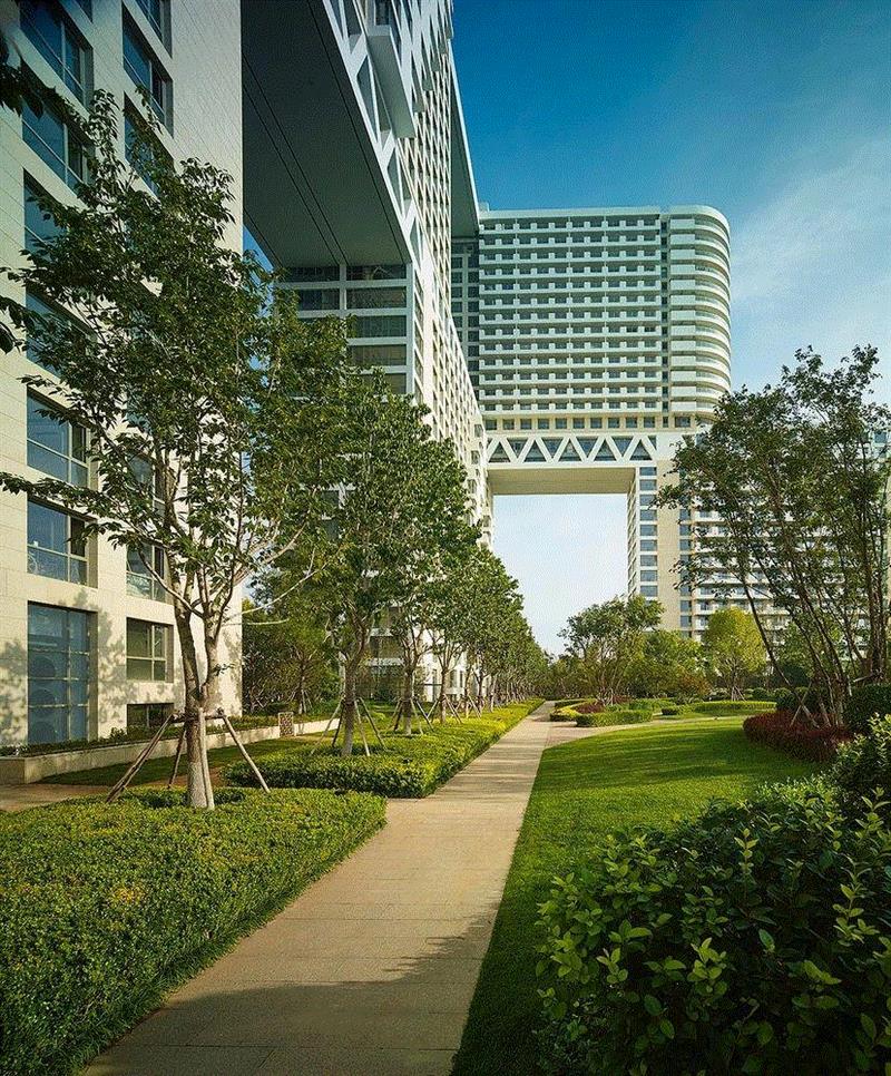 图片来自 Kerry Properties and Safdie Architects,秦皇岛金梦湾一期 / 萨夫迪建筑事务所,建筑,秦皇岛,金梦湾一期,萨夫迪,金梦湾,滨海,楼体,高密度,模块,多孔楼体