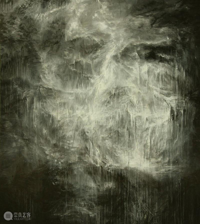 密林 No.4 | 布面油彩 | 180x160cm | 2010,孙尧 | 身体的突触