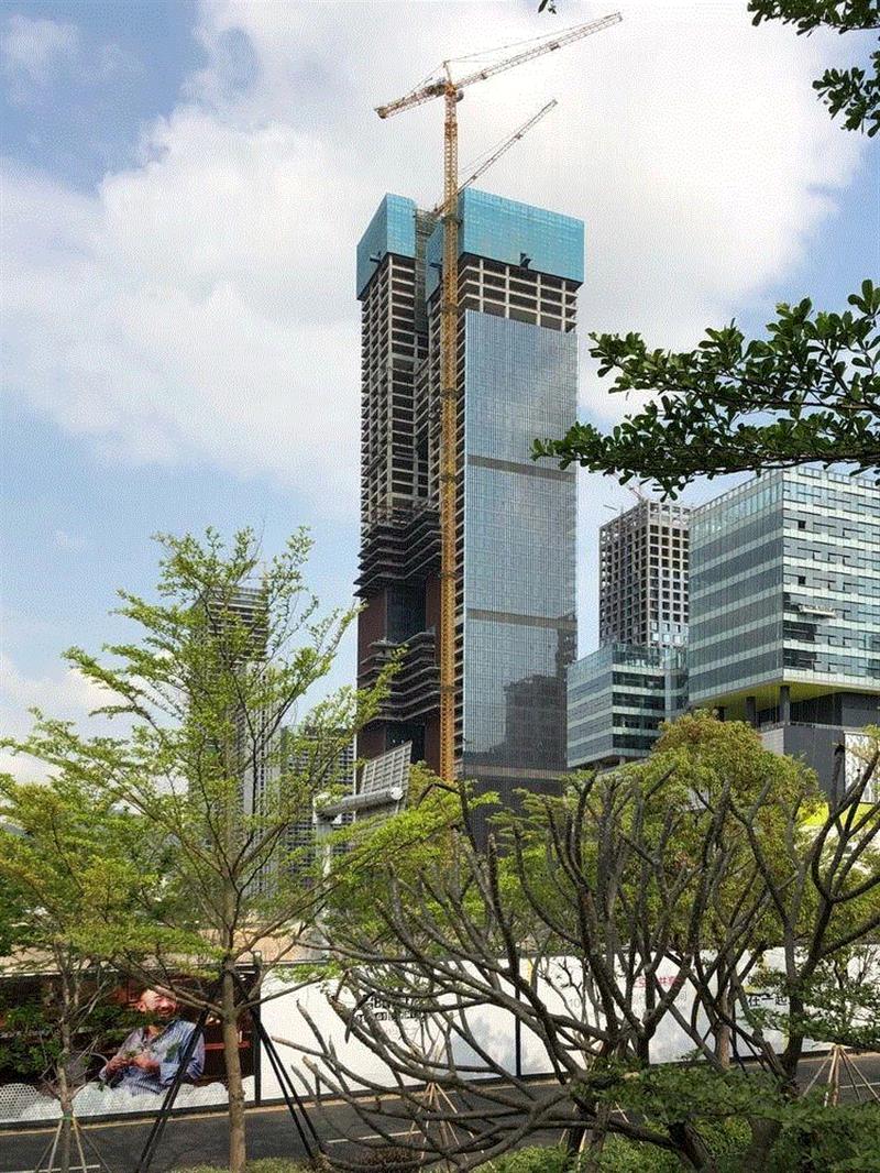图片来自 WOHA,深圳万科云城办公楼封顶！WOHA设计‘微型垂直城市’回应亚热带气候,深圳,WOHA,办公楼,万科云城,垂直城市,亚热带,气候,景观,建筑,塔楼