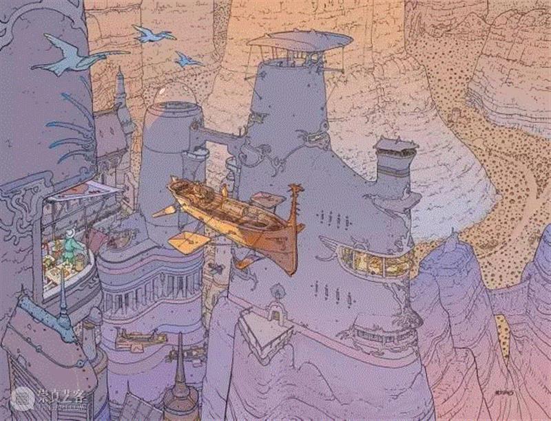 漫画黄金时代的巨匠 “墨比斯（Moebius）”,墨比斯,大友克洋,Moebius,宫崎骏,赛博朋克,阿扎克