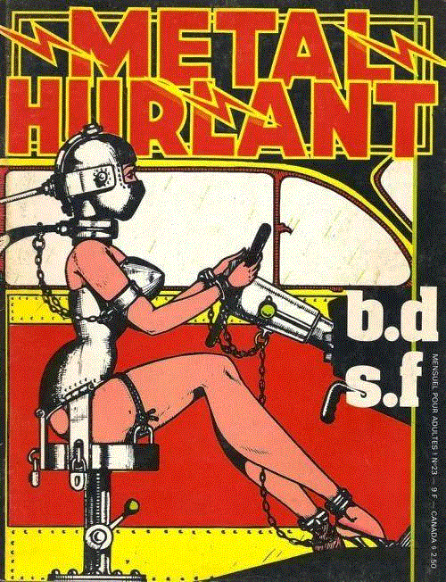 《金属狂啸（Métal Hurlant）》,漫画黄金时代的巨匠 “墨比斯（Moebius）”,墨比斯,大友克洋,Moebius,宫崎骏,赛博朋克,阿扎克