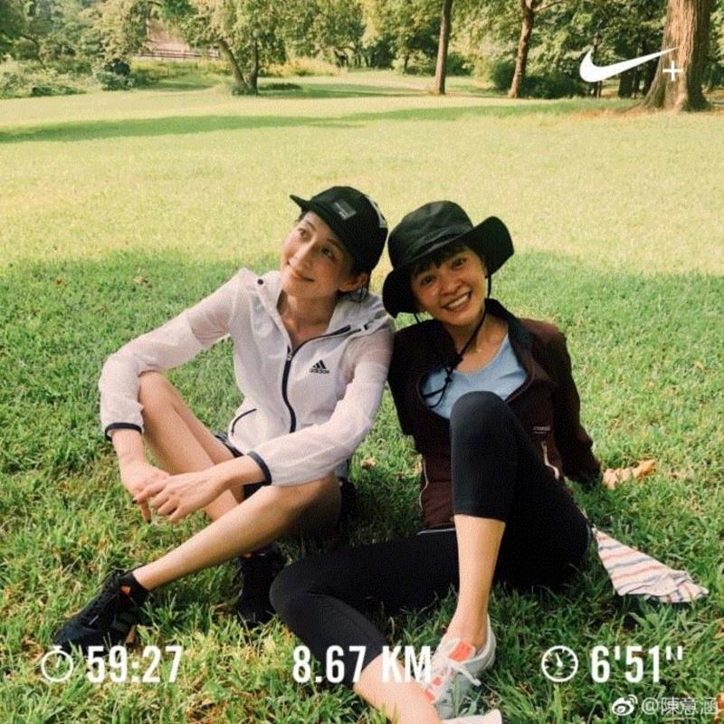 史上最硬核产妇！37岁陈意涵生娃2个月，22小时跑完210公里，自律的女人太可怕··,陈意涵,产妇,微博,元气,张钧甯,孕妇,很多人,马拉松,彭于晏,宝宝