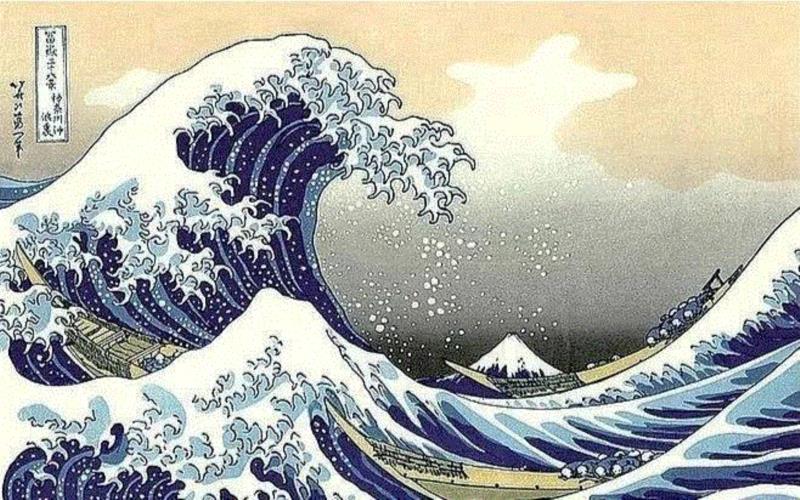 艺术 ▎被离婚、逛妓院，浮世绘大师葛饰北斋的女儿才是真的猛！,葛饰北斋,浮世绘,女儿,妓院,葛饰,父亲,丈夫,美人,绘画,北斋