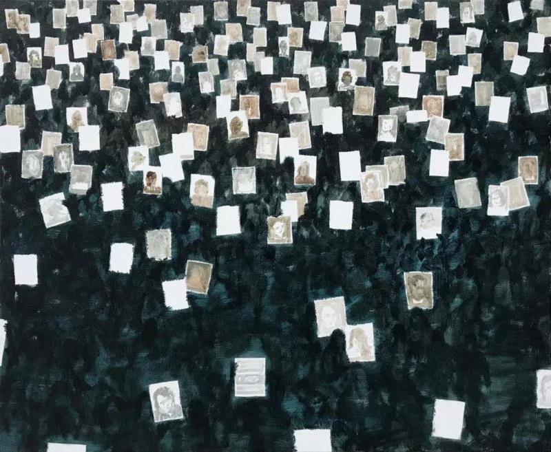 Xie Lie, Untitled, oil on canvas, 6
