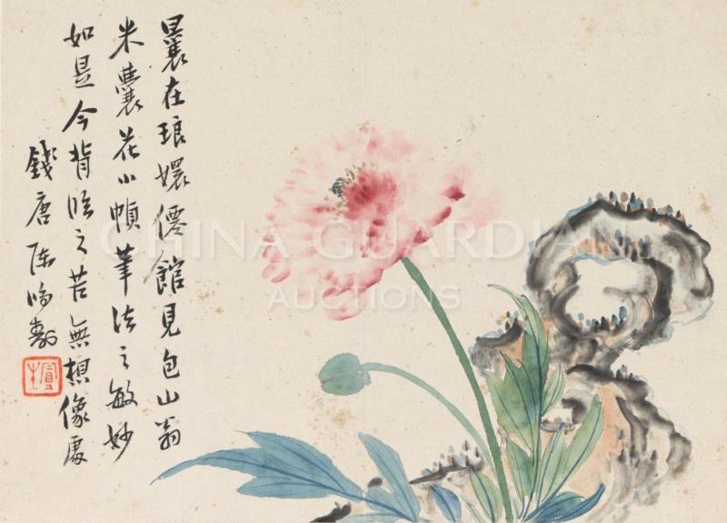 【嘉德春拍】清风明月居所藏西泠八家画作（下）,嘉德,西泠八家,居所,陈鸿寿,钱松,赵之琛,花卉,高邕,金石,浙江