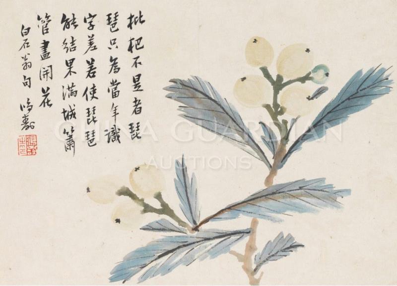 【嘉德春拍】清风明月居所藏西泠八家画作（下）,嘉德,西泠八家,居所,陈鸿寿,钱松,赵之琛,花卉,高邕,金石,浙江