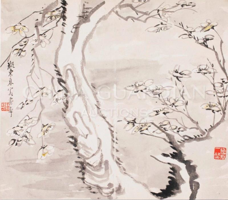 【嘉德春拍】清风明月居所藏西泠八家画作（下）,嘉德,西泠八家,居所,陈鸿寿,钱松,赵之琛,花卉,高邕,金石,浙江