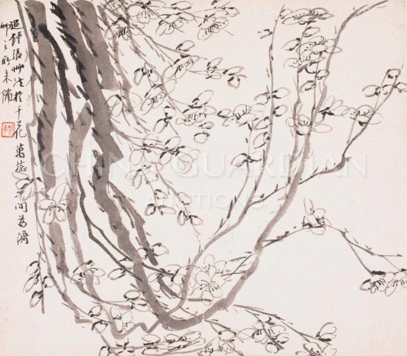 【嘉德春拍】清风明月居所藏西泠八家画作（下）,嘉德,西泠八家,居所,陈鸿寿,钱松,赵之琛,花卉,高邕,金石,浙江