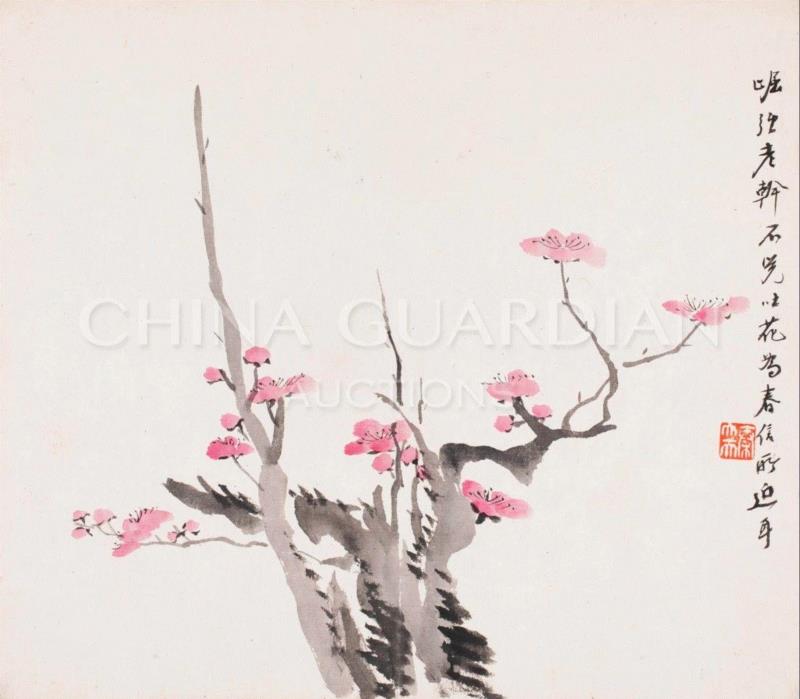 【嘉德春拍】清风明月居所藏西泠八家画作（下）,嘉德,西泠八家,居所,陈鸿寿,钱松,赵之琛,花卉,高邕,金石,浙江