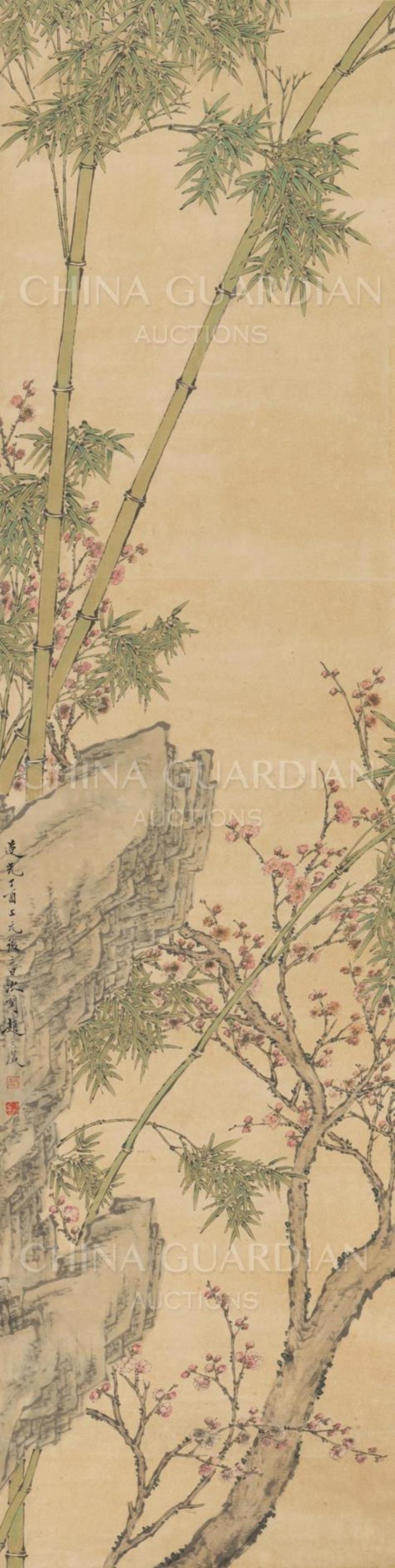 【嘉德春拍】清风明月居所藏西泠八家画作（下）,嘉德,西泠八家,居所,陈鸿寿,钱松,赵之琛,花卉,高邕,金石,浙江