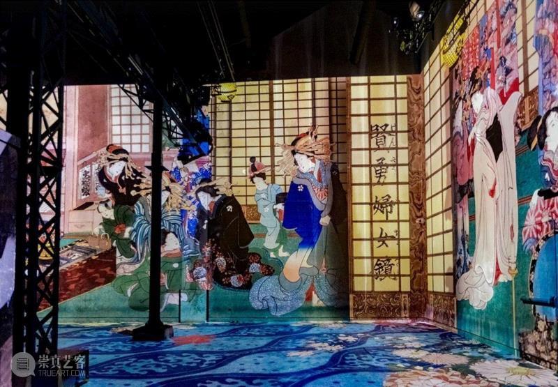 展览丨当梵高遇见浮世绘,打造沉浸式梦幻空间,浮世绘,梵高,日本,博物馆,巴黎,光之博物馆,浪潮,绘画,梵谷,映象