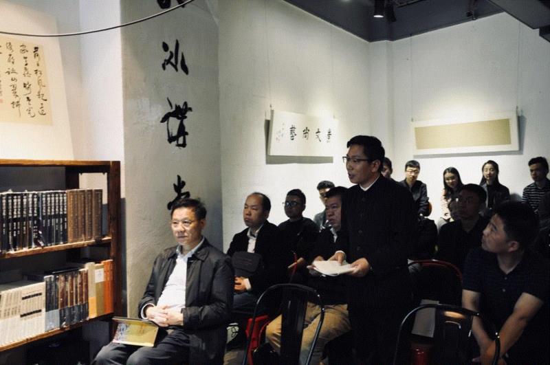 活动回顾 | 武汉 · 抱冰讲堂4.13于视觉书屋开讲,讲堂,书屋,书法,张天弓,四体书势,书学,卫恒,字势,书体,崔瑗