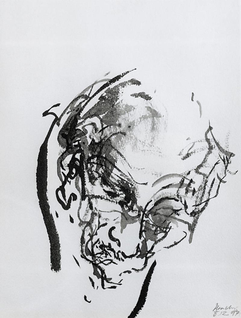 玛吉·汉布林:我希望我死的时候手握画刷,玛吉·汉布林,汉布林,父亲,伦勃朗,素描,玛吉,雕塑,绘画,肖像,Father
