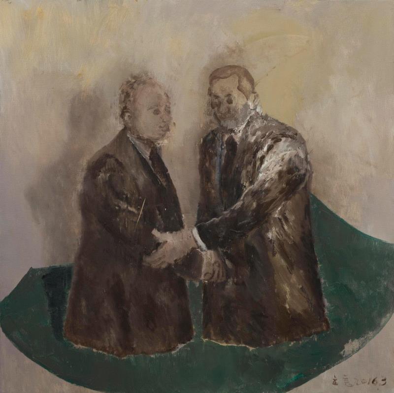 不要让足球联赛哄骗了你,即将开幕丨黄立言个展《一人，一兽，一游仙》,黄立言,游仙,一人,油画,佩索阿,sat,东京画廊,BTAP,卡夫卡,假面