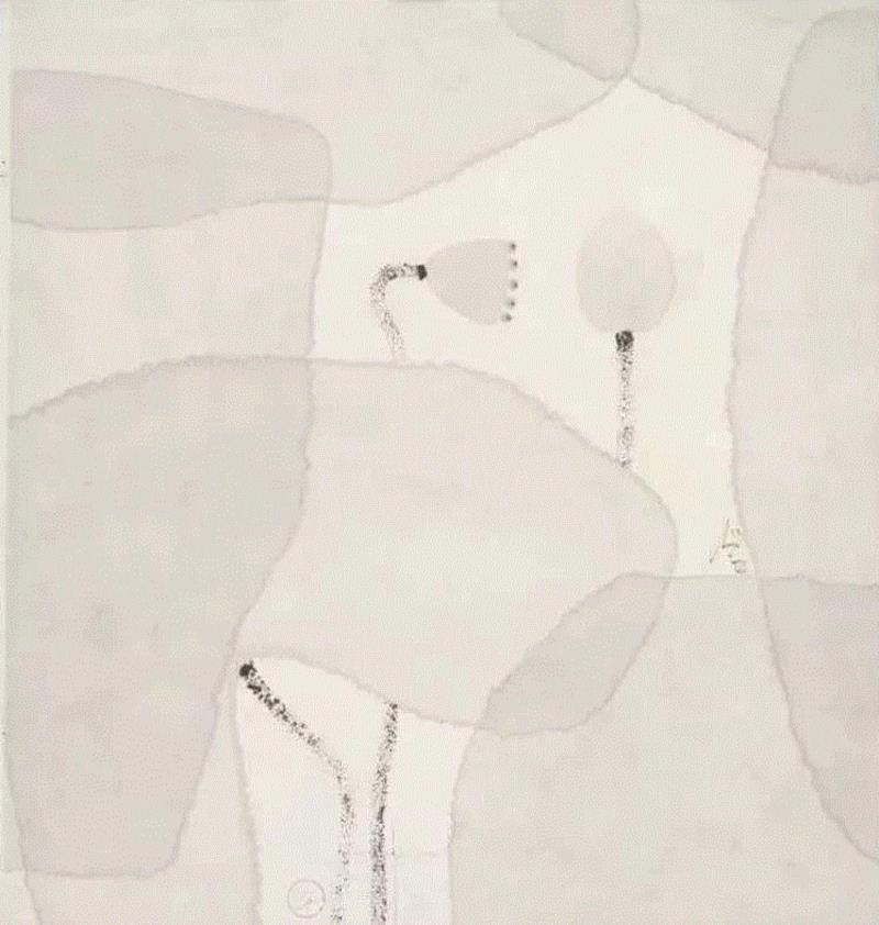 陈家泠 《清气》 96x52cm,苏 醒——在《意象江南》展中遇见江南,江南,意象江南,油画,刘海粟美术馆,刘海粟,徐悲鸿,徐志摩,颜文樑,鸿美术馆,塞尚