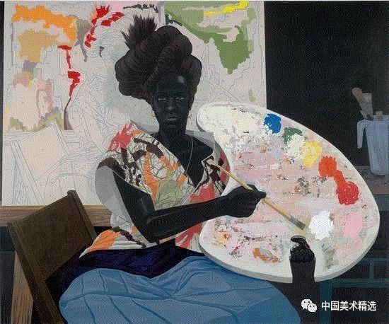 几乎人人都在谈论他？当今最贵在世黑人艺术家,当今,马歇尔,黑色,绘画,克里,詹姆斯,孤岛,昔日,辨识度,人物