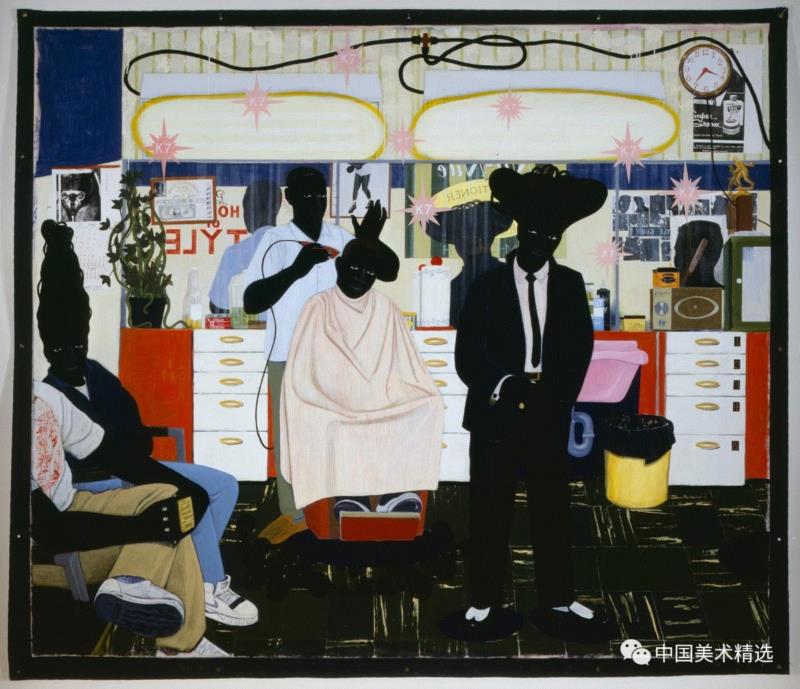 几乎人人都在谈论他？当今最贵在世黑人艺术家,当今,马歇尔,黑色,绘画,克里,詹姆斯,孤岛,昔日,辨识度,人物
